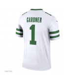 Men's New York Jets Ahmad Sauce Gardner Nike Legacy White Legend Player Performance Top