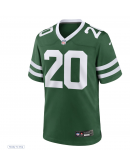 Men's New York Jets Breece Hall Nike Legacy Green Game Jersey