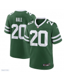 Men's New York Jets Breece Hall Nike Legacy Green Game Jersey