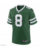 Men's New York Jets Aaron Rodgers Nike Legacy Green Game Jersey