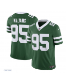 Men's New York Jets Quinnen Williams Nike Legacy Green Vapor F.U.S.E. Limited Jersey