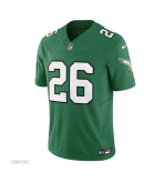 Men's Philadelphia Eagles Saquon Barkley Nike Kelly Green Alternate Game Jersey