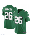 Men's Philadelphia Eagles Saquon Barkley Nike Kelly Green Alternate Game Jersey