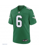 Men's Philadelphia Eagles DeVonta Smith Nike Kelly Green Alternate Game Player Jersey