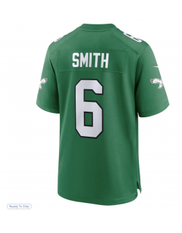 Men's Philadelphia Eagles DeVonta Smith Nike Kelly Green Alternate Game Player Jersey