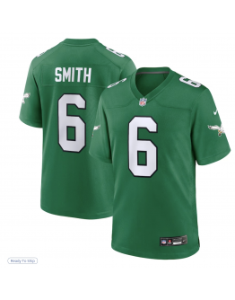 Men's Philadelphia Eagles DeVonta Smith Nike Kelly Green Alternate Game Player Jersey