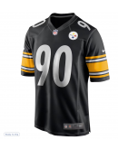 Men's Pittsburgh Steelers T.J. Watt Nike Black Game Jersey