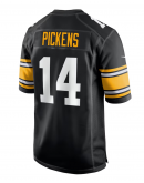 Men's Pittsburgh Steelers George Pickens Nike Black Alternate Game Player Jersey