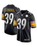 Men's Pittsburgh Steelers Minkah Fitzpatrick Nike Black Game Jersey