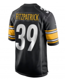 Men's Pittsburgh Steelers Minkah Fitzpatrick Nike Black Game Jersey