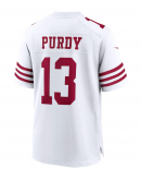 Men's San Francisco 49ers Brock Purdy Nike White Game Player Jersey