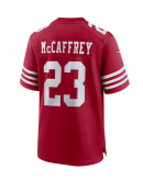 Men's San Francisco 49ers Christian McCaffrey Nike Scarlet Game Player Jersey