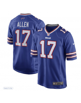 Men's Buffalo Bills Josh Allen Nike Royal Team Game Player Jersey