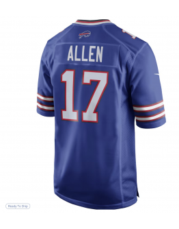 Men's Buffalo Bills Josh Allen Nike Royal Team Game Player Jersey