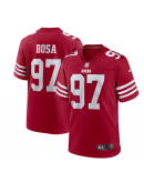 Men's San Francisco 49ers Nick Bosa Nike Scarlet Player Game Jersey