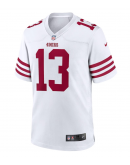 Men's San Francisco 49ers Brock Purdy Nike White Game Player Jersey