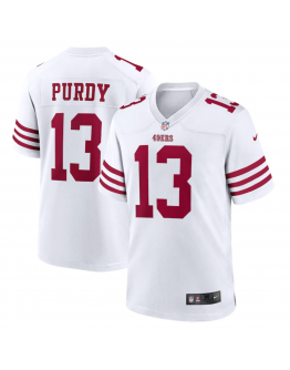 Men's San Francisco 49ers Brock Purdy Nike White Game Player Jersey