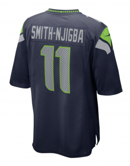 Men's Seattle Seahawks Jaxon Smith-Njigba Nike College Navy Game Jersey