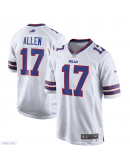 Men's Buffalo Bills Josh Allen Nike White Game Player Jersey