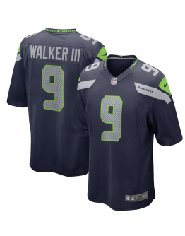 Men's Seattle Seahawks Kenneth Walker III Nike Navy Player Game Jersey