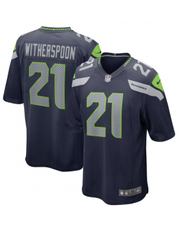 Men's Seattle Seahawks Devon Witherspoon Nike College Navy Game Jersey