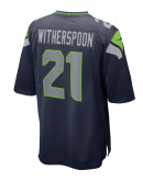 Men's Seattle Seahawks Devon Witherspoon Nike College Navy Game Jersey