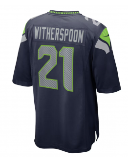 Men's Seattle Seahawks Devon Witherspoon Nike College Navy Game Jersey