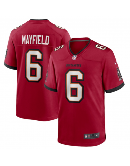 Men's Tampa Bay Buccaneers Baker Mayfield Nike Red Team Game Jersey