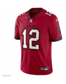 Men's Tampa Bay Buccaneers Tom Brady Nike Red Vapor Untouchable Limited Jersey