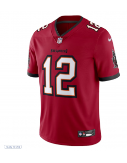 Men's Tampa Bay Buccaneers Tom Brady Nike Red Vapor Untouchable Limited Jersey