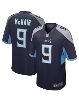 Men's Tennessee Titans Steve McNair Nike Navy Game Retired Player Jersey