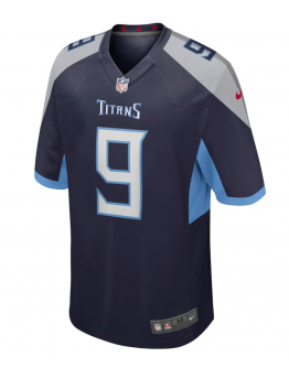 Men's Tennessee Titans Steve McNair Nike Navy Game Retired Player Jersey