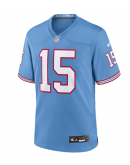 Men's Tennessee Titans Nick Westbrook-Ikhine Nike Light Blue Oilers Throwback Player Game Jersey