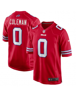 Men's Buffalo Bills Keon Coleman Nike Red Alternate Game Jersey