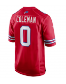 Men's Buffalo Bills Keon Coleman Nike Red Alternate Game Jersey