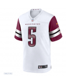 Men's Washington Commanders Jayden Daniels Nike White Player Game Jersey