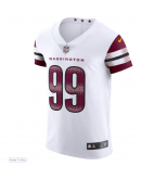 Men's Washington Commanders Chase Young Nike White Vapor Elite Jersey