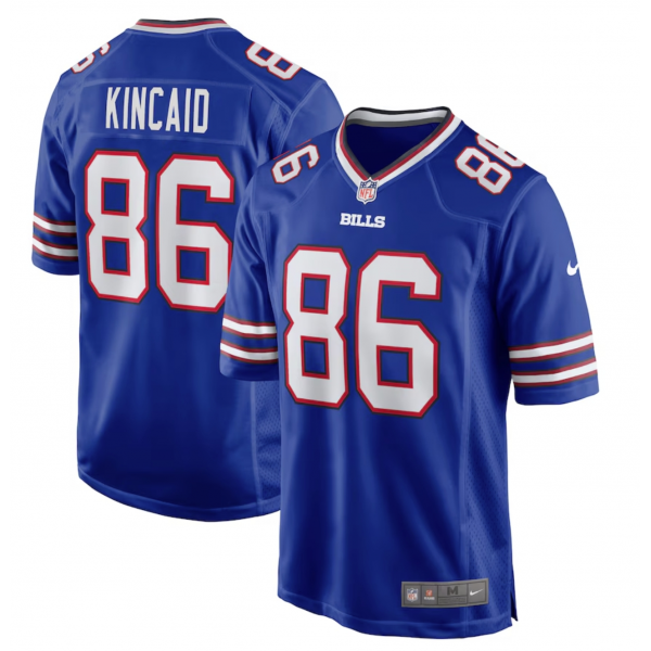 Men's Buffalo Bills Dalton Kincaid Nike Royal Game Jersey