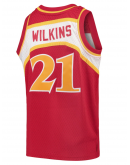 Youth Atlanta Hawks Dominique Wilkins Mitchell & Ness Red 1986/87 Hardwood Classics Swingman Throwback Jersey