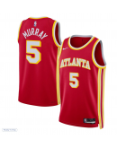 Unisex Atlanta Hawks Dejounte Murray Nike Red Swingman Jersey - Icon Edition