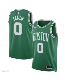 Unisex Boston Celtics Jayson Tatum Nike Kelly Green Swingman Jersey - Icon Edition