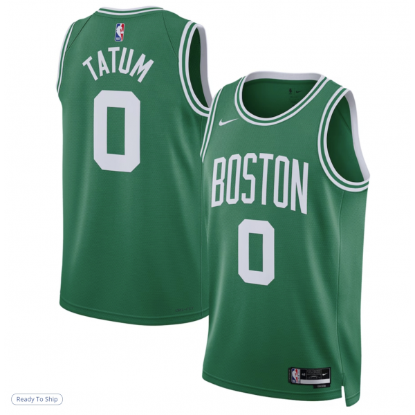 Unisex Boston Celtics Jayson Tatum Nike Kelly Green Swingman Jersey - Icon Edition