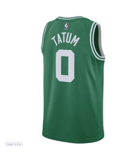 Unisex Boston Celtics Jayson Tatum Nike Kelly Green Swingman Jersey - Icon Edition