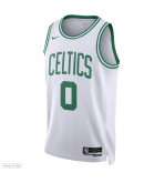 Unisex Boston Celtics Jayson Tatum Nike White Swingman Jersey - Association Edition