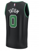 Youth Boston Celtics Jayson Tatum Fanatics Black Fast Break Replica Player Jersey - Statement Edition