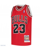 Youth Chicago Bulls Michael Jordan Mitchell & Ness Red Hardwood Classics 1997/98 Authentic Jersey