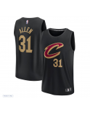 Men's Cleveland Cavaliers Jarrett Allen Fanatics Black Fast Break Replica Jersey - Statement Edition