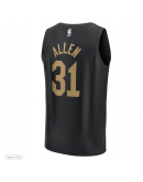 Men's Cleveland Cavaliers Jarrett Allen Fanatics Black Fast Break Replica Jersey - Statement Edition