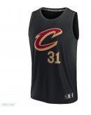 Men's Cleveland Cavaliers Jarrett Allen Fanatics Black Fast Break Replica Jersey - Statement Edition