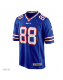 Men's Buffalo Bills Dawson Knox Nike Royal Game Jersey